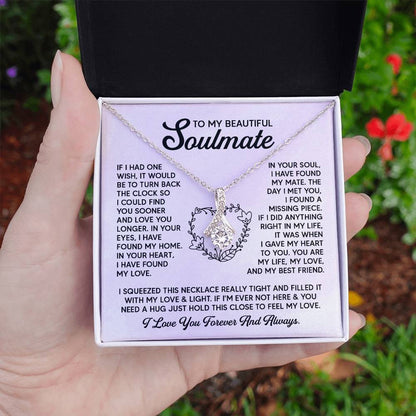 Soulmate - I love you Longer - Alluring Beauty Necklace