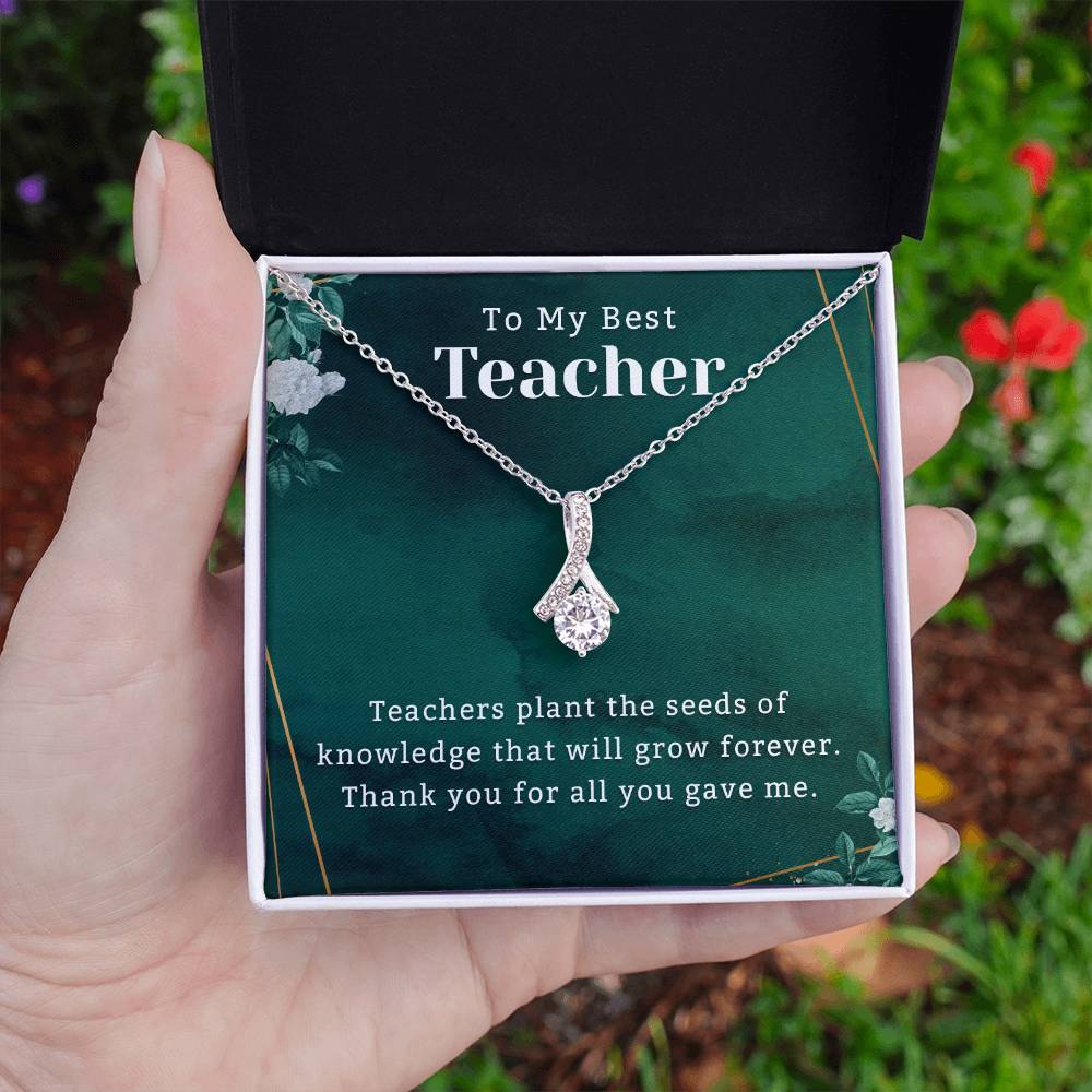 Gift for Teacher Christmas Gifts, Teacher Gifts, Teacher Appreciation Gift Teacher Thank You Gift Jewelry