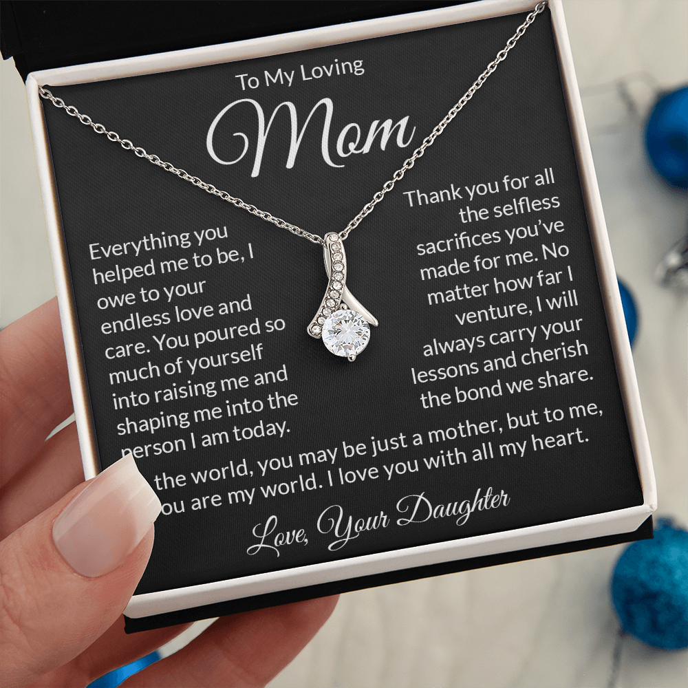 Alluring Beauty Necklace – Thoughtful Valentine’s Day Gift for Mom
