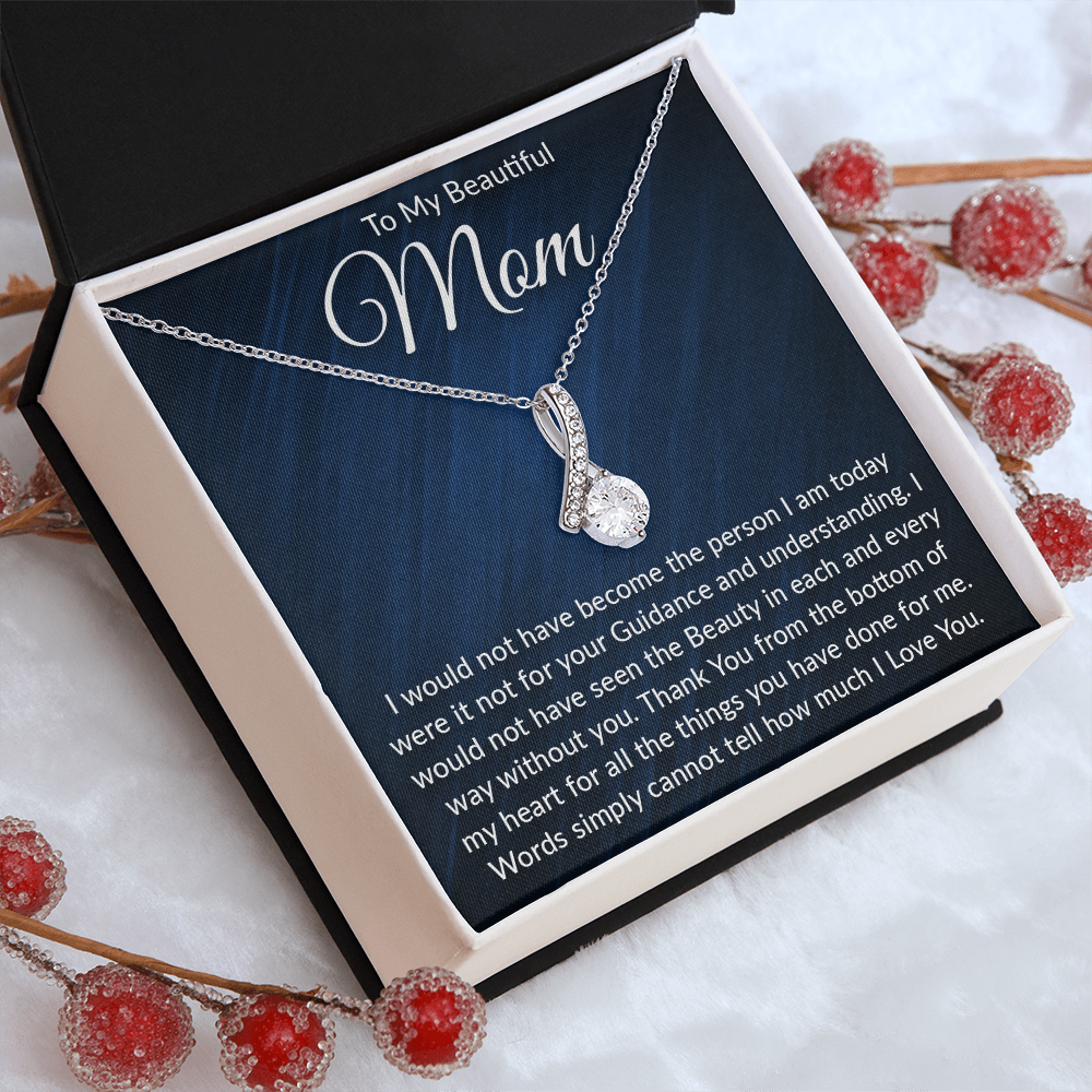 Alluring Beauty Necklace – Thoughtful Valentine's Day Gift for Mom