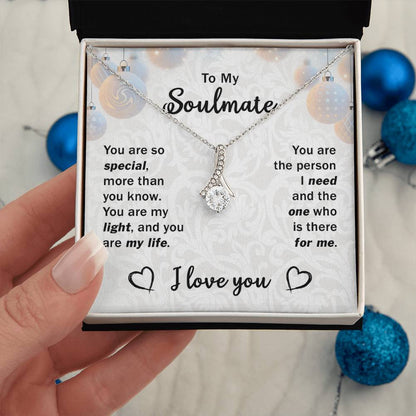 To My Soulmate - You are Special -Alluring Beauty Necklace
