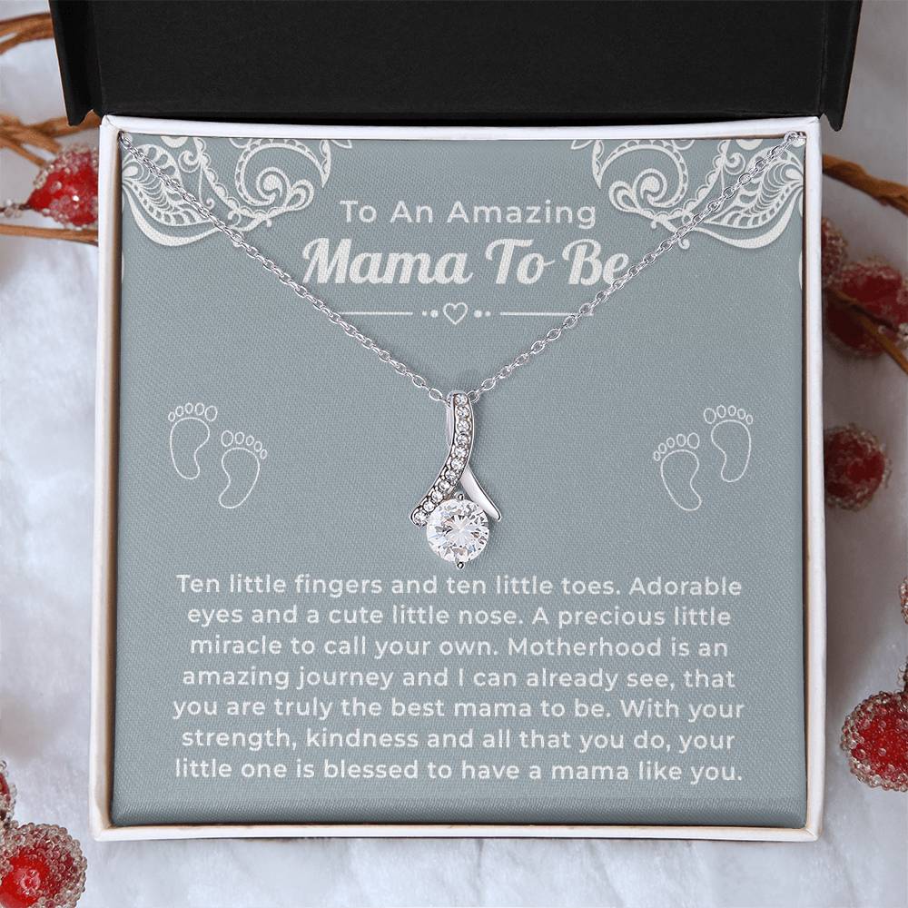 Alluring Beauty Necklace: Gift for New Moms, Moms-to-Be & Pregnant Daughters