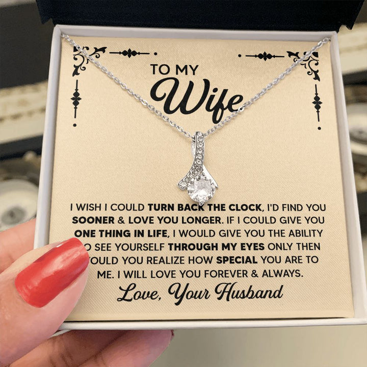 To My Wife - My Best friend Love Knot Necklace | Adore Me Jewelry —  adoremejewelry