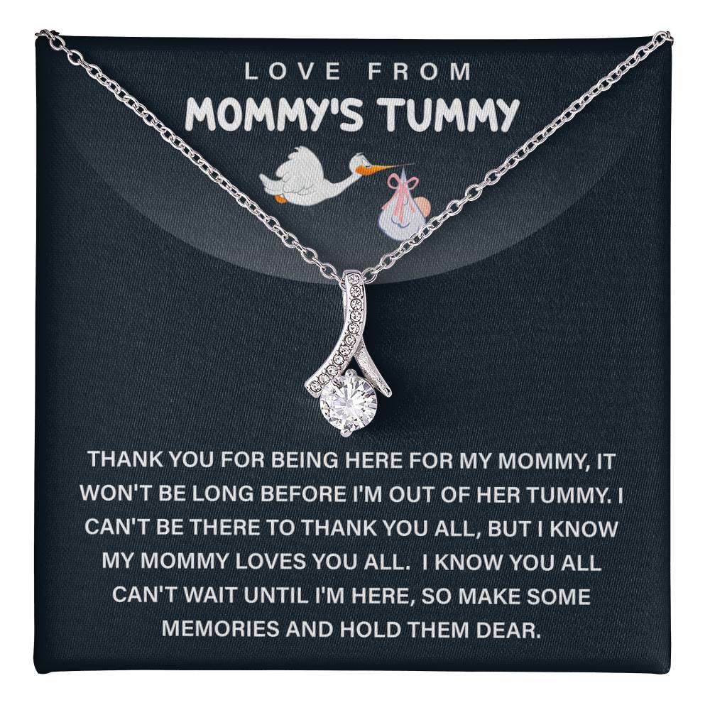 To My Mom Alluring Beauty Necklace, Gifts for First Time Mom
