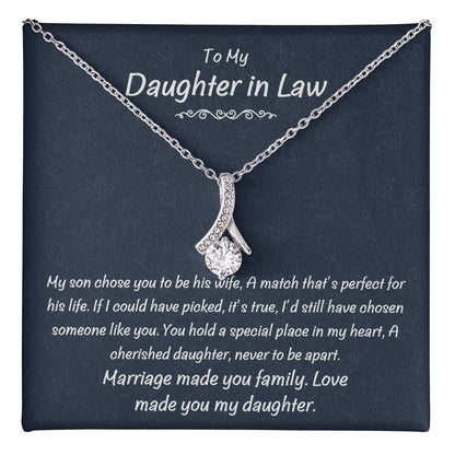 New! Daughter-in-law Wedding Gift, Jewelry From Mother-in-law