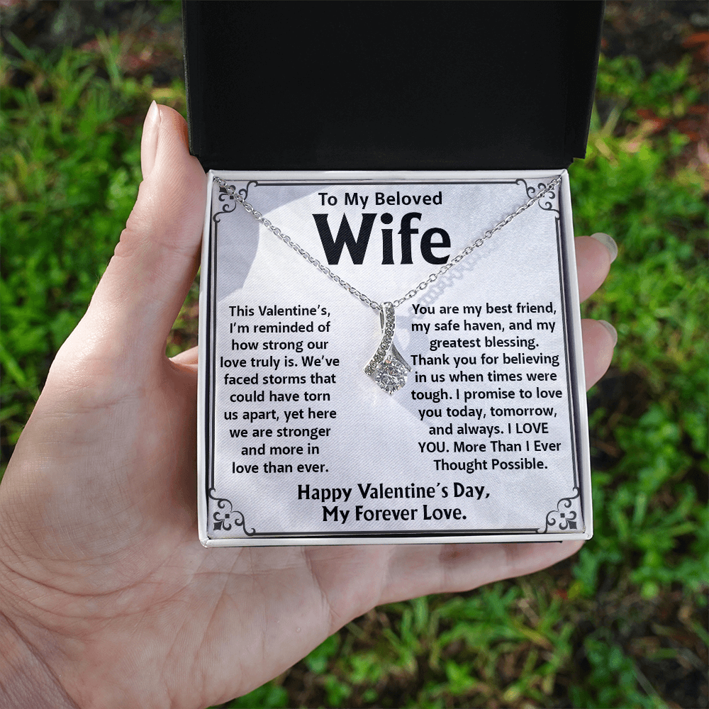 To My Beloved Wife – Best Friend, Safe Haven & Forever Love, Romantic Valentine's Gif