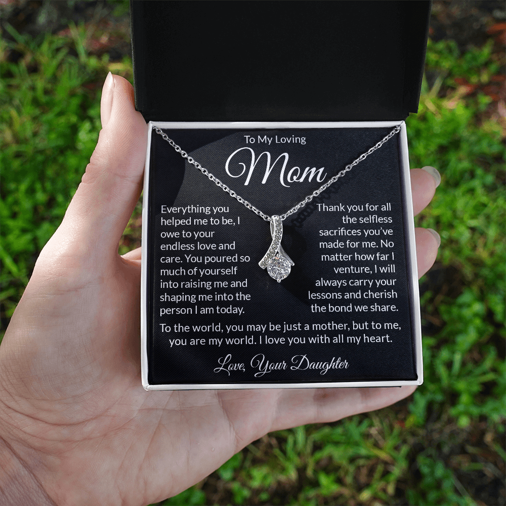 Alluring Beauty Necklace – Thoughtful Valentine’s Day Gift for Mom