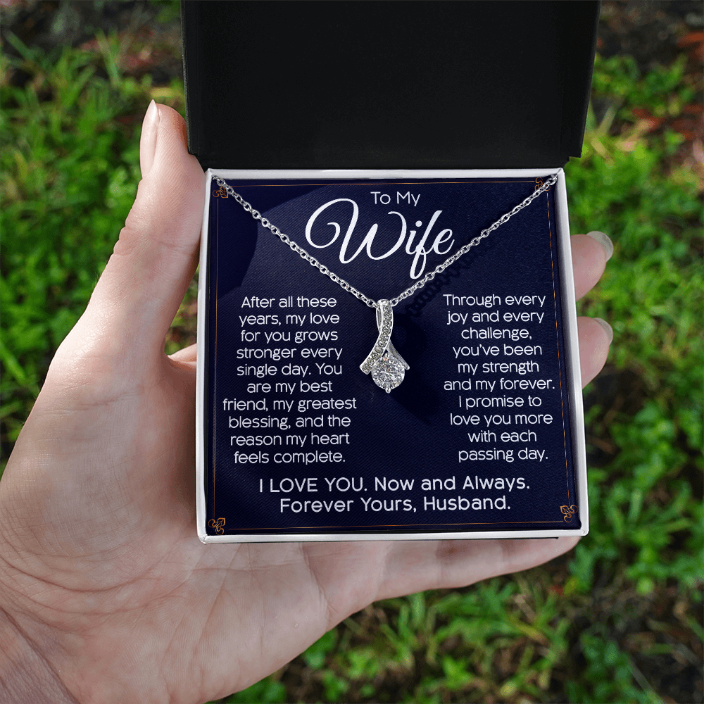 To My Wife – A Love That Grows Stronger Every Day, Heartfelt Gift of Love & Commitment