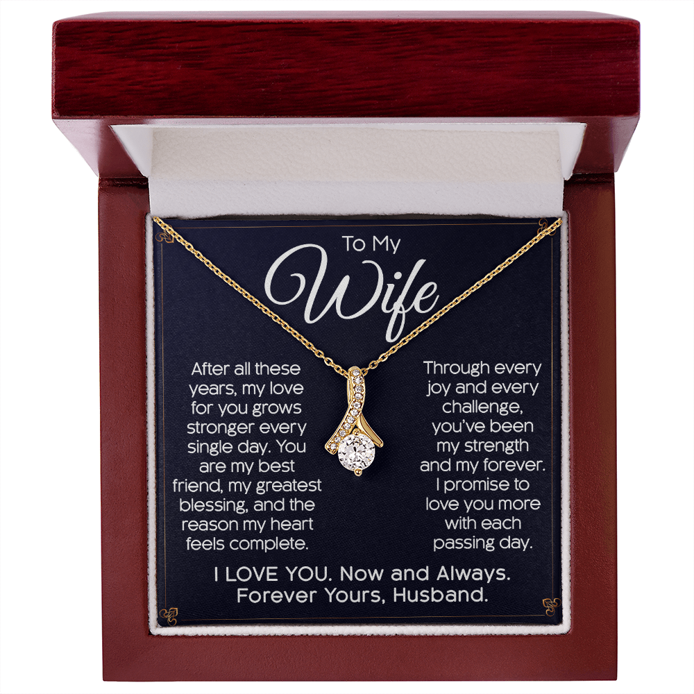 To My Wife – A Love That Grows Stronger Every Day, Heartfelt Gift of Love & Commitment