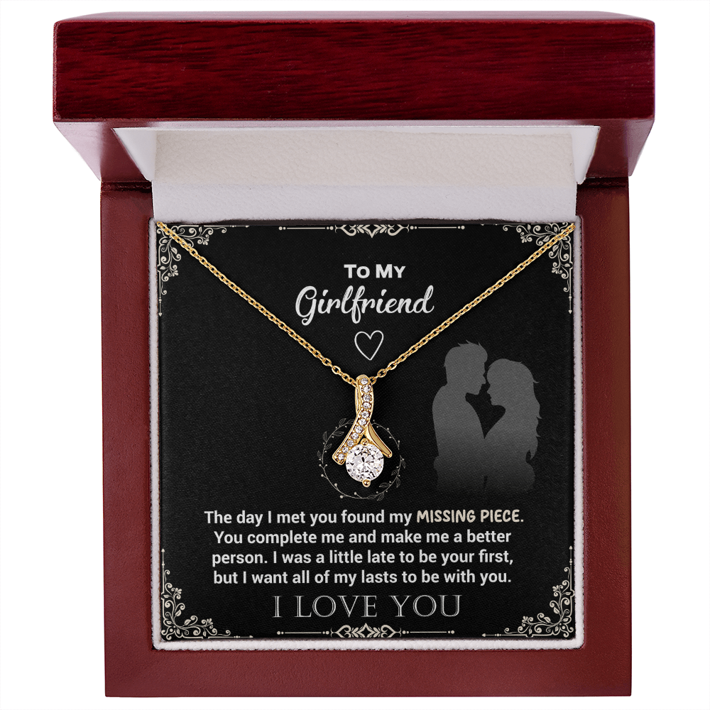 To My Girl - I Found My Missing Piece in You, My Forever Love - Alluring Beauty Necklace