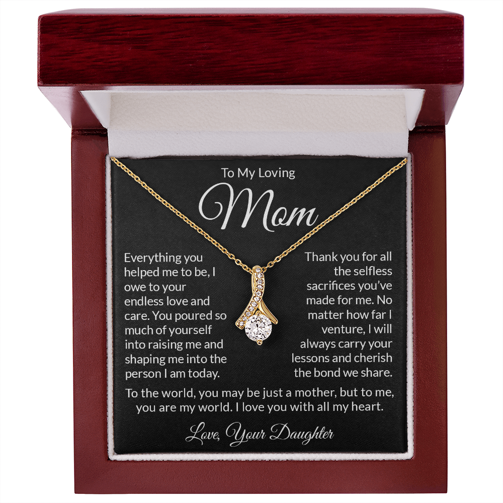 Alluring Beauty Necklace – Thoughtful Valentine’s Day Gift for Mom