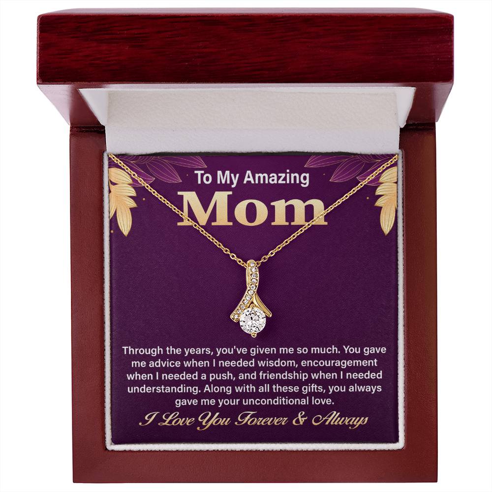 Elegant Alluring Beauty Necklace – Special Gift for New Moms, A Timeless Keepsake