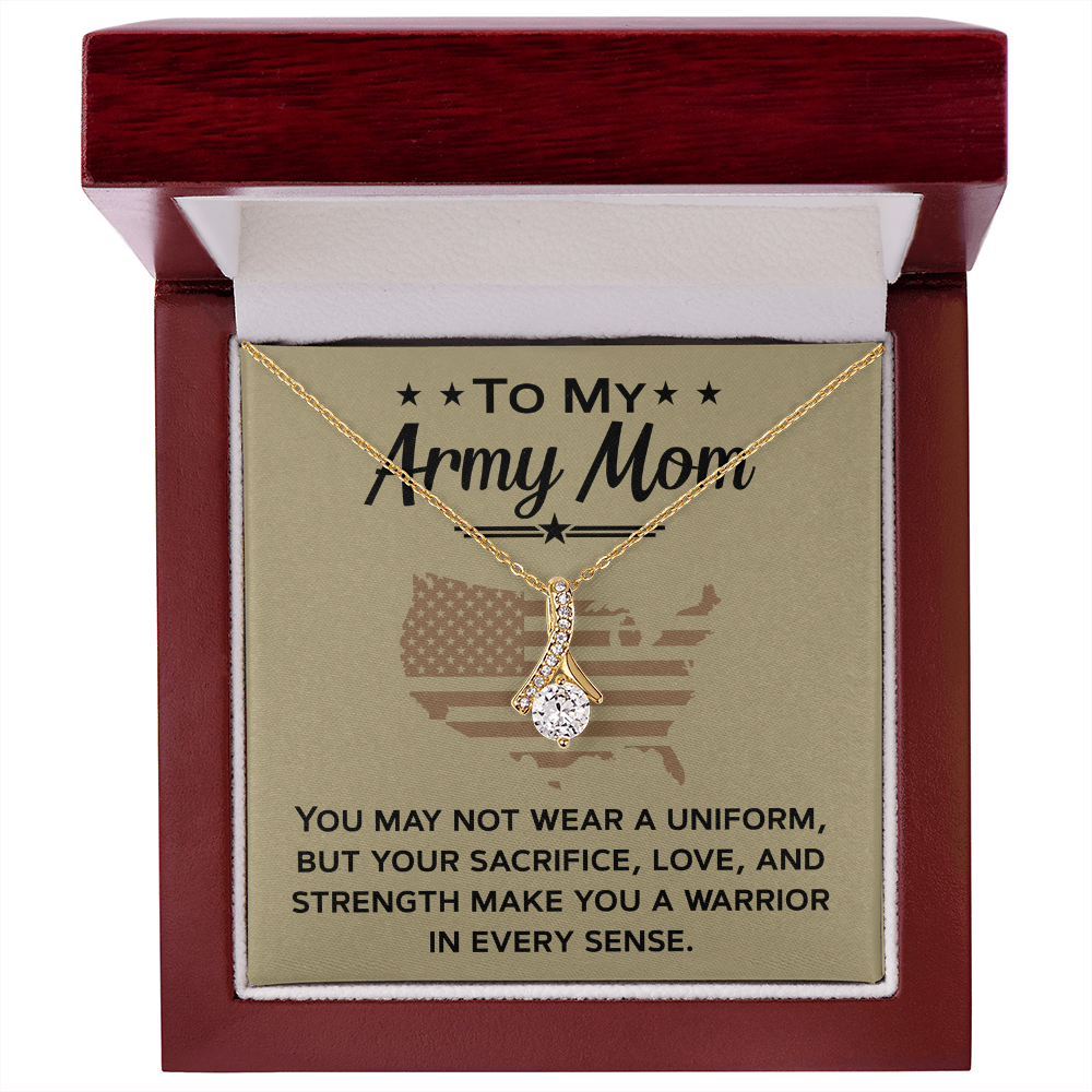 Elegant Necklace with gift box and heartfelt message