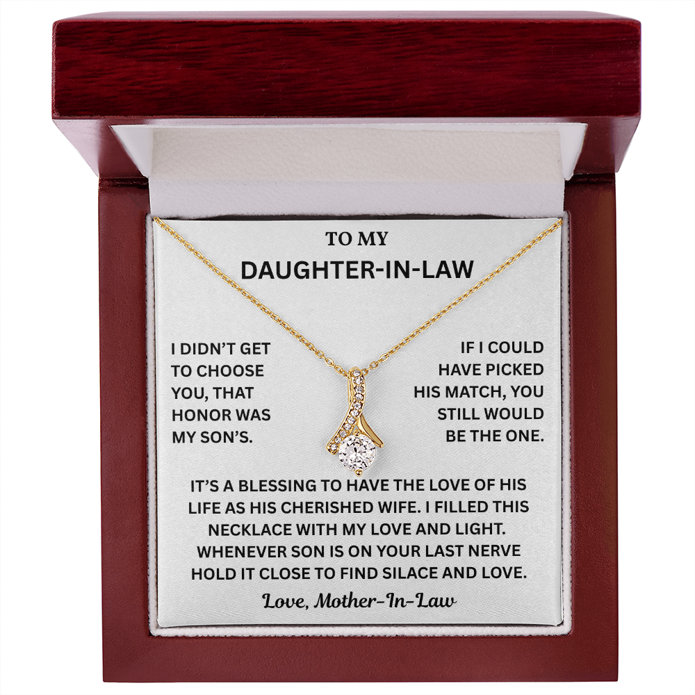 Daughter-in-Law Birthday Gifts Stainless Steel Jewelry From Mom Dad