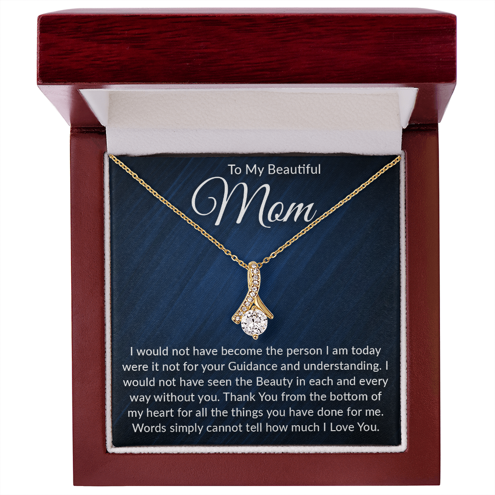 Alluring Beauty Necklace – Thoughtful Valentine's Day Gift for Mom
