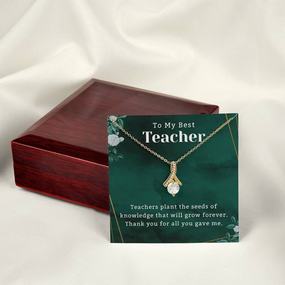 Gift for Teacher Christmas Gifts, Teacher Gifts, Teacher Appreciation Gift Teacher Thank You Gift Jewelry