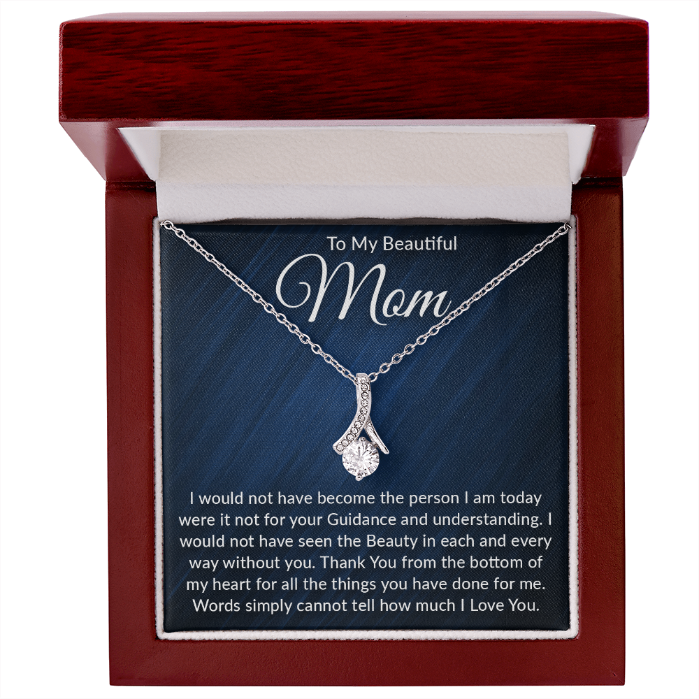 Alluring Beauty Necklace – Thoughtful Valentine's Day Gift for Mom
