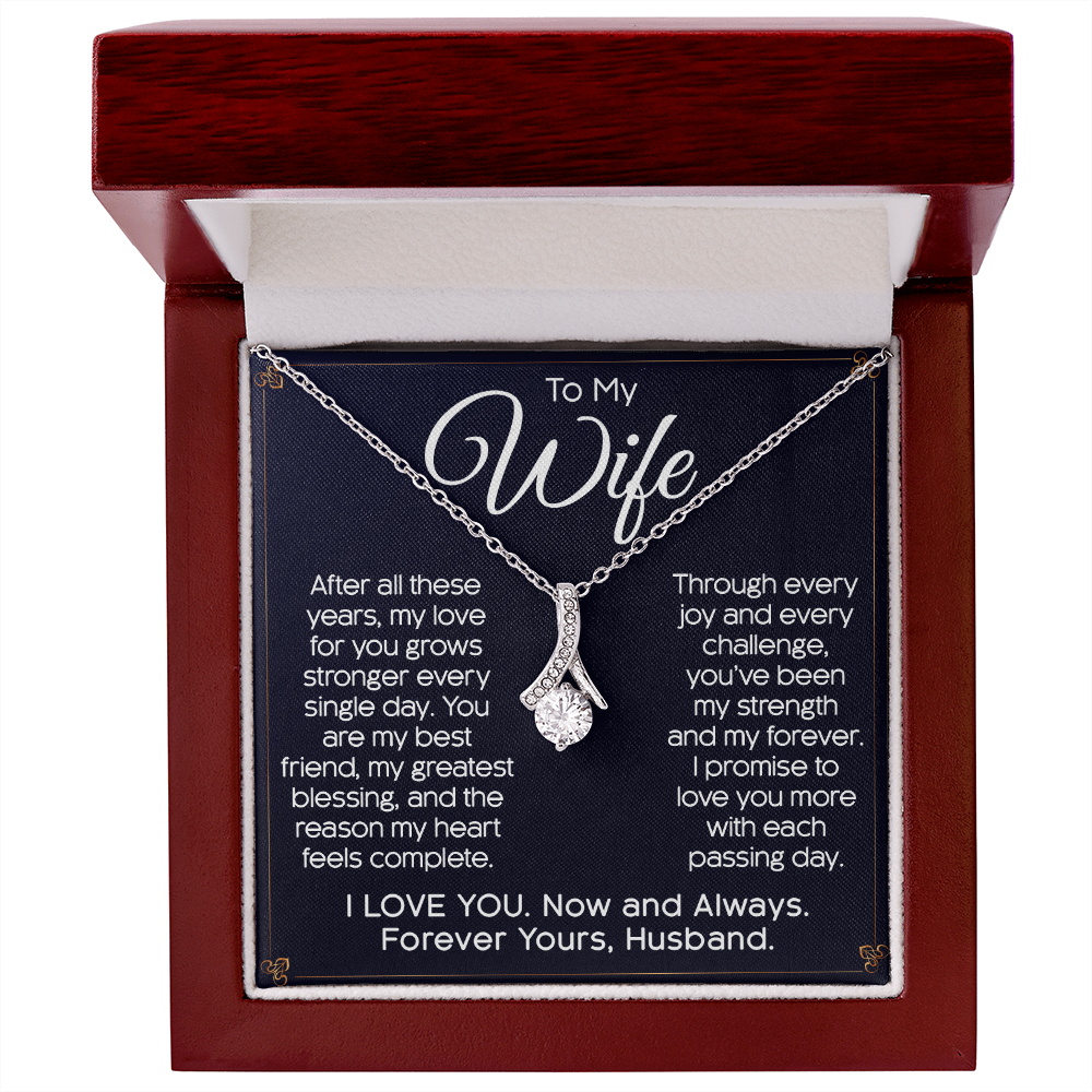 To My Wife – A Love That Grows Stronger Every Day, Heartfelt Gift of Love & Commitment