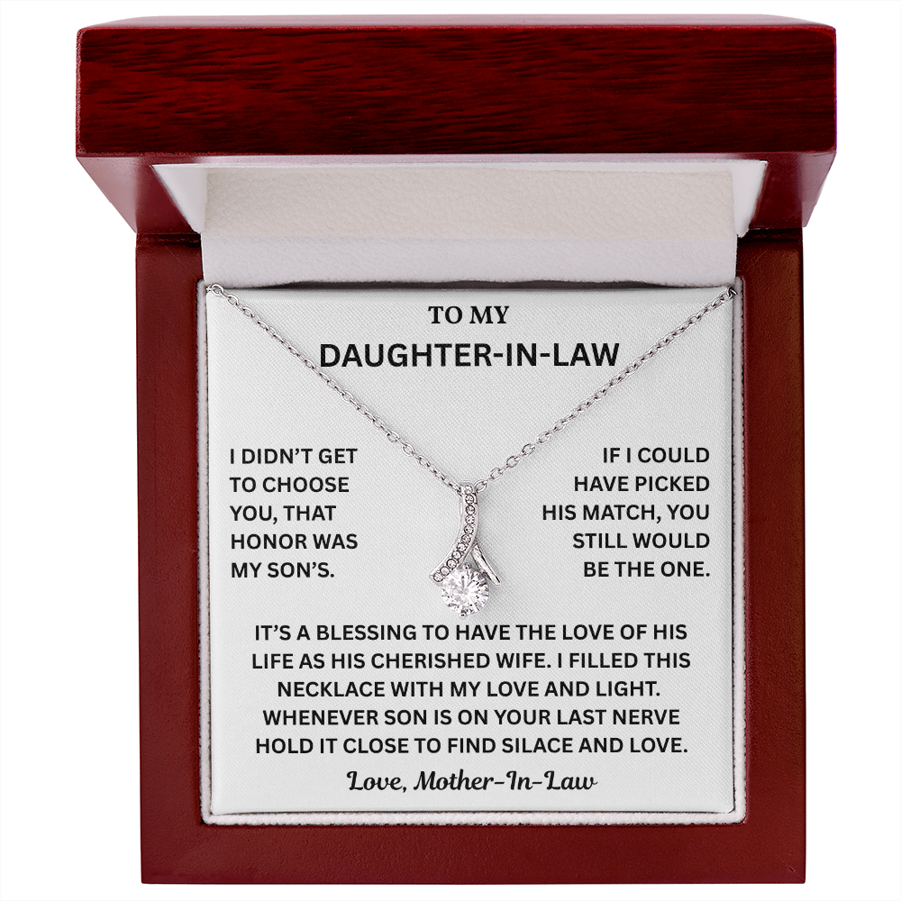 Daughter-in-Law Birthday Gifts Stainless Steel Jewelry From Mom Dad