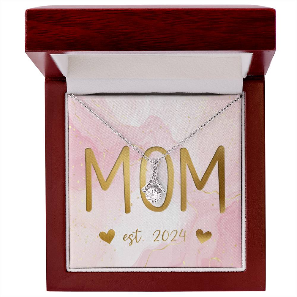 New Mom Gifts for Women Alluring Beauty Necklace - Pregnancy Gifts for First Time Moms, Expecting Mothers | Expecting Mother Gifts for Christmas