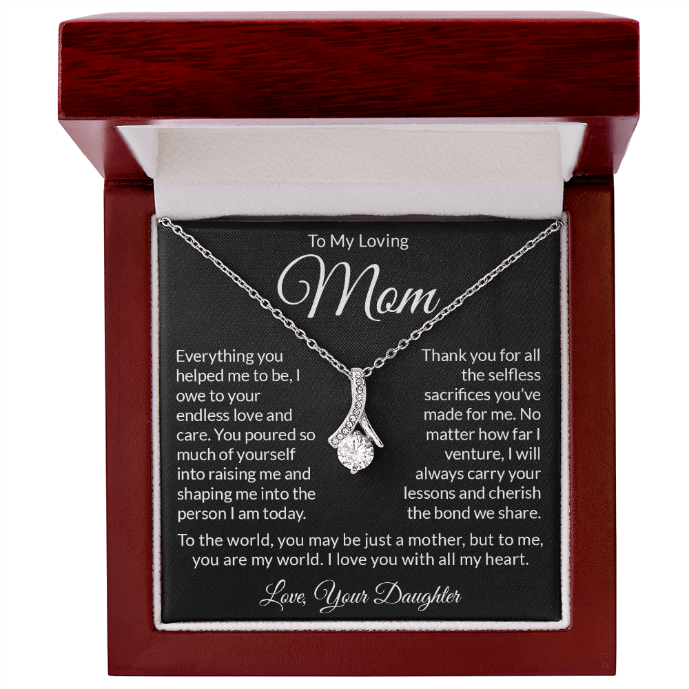 Alluring Beauty Necklace – Thoughtful Valentine’s Day Gift for Mom