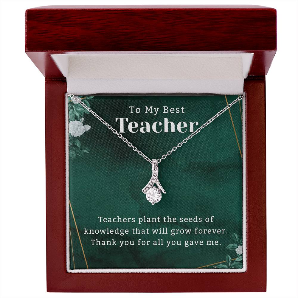 Gift for Teacher Christmas Gifts, Teacher Gifts, Teacher Appreciation Gift Teacher Thank You Gift Jewelry