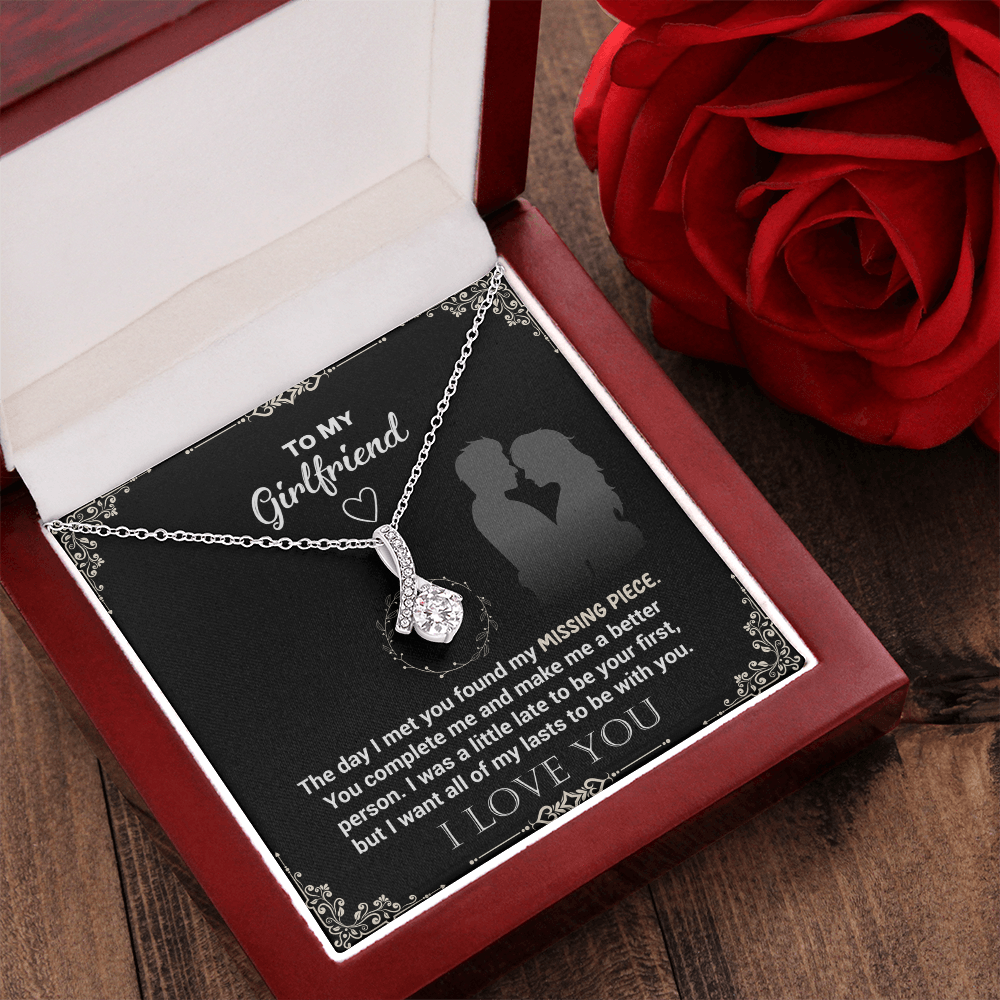 To My Girl - I Found My Missing Piece in You, My Forever Love - Alluring Beauty Necklace