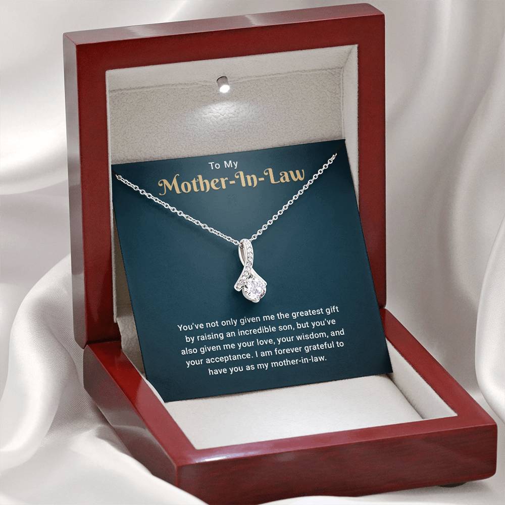 Alluring Beauty Necklace for Women, Mothers Day Wedding Christmas Birthday Gifts for Grandma, Mom, Mother in Law, Mother of the Groom