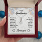 To My Soulmate - You are Special -Alluring Beauty Necklace