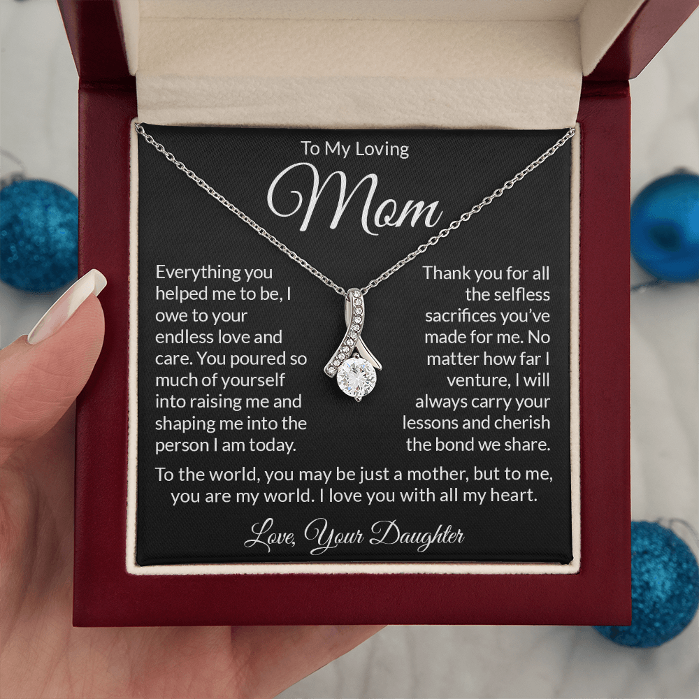 Alluring Beauty Necklace – Thoughtful Valentine’s Day Gift for Mom