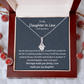 New! Daughter-in-law Wedding Gift, Jewelry From Mother-in-law