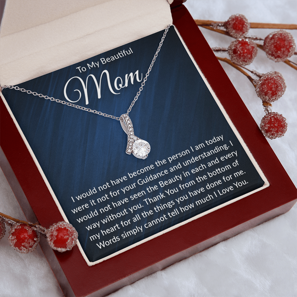 Alluring Beauty Necklace – Thoughtful Valentine's Day Gift for Mom