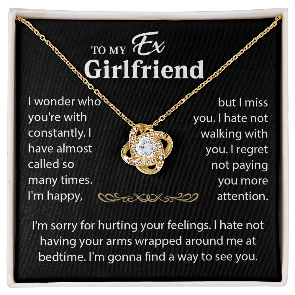 To My Ex Girlfriend - You Have Always Had My Heart - Necklace