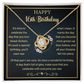 Love Knot Necklace Gift Ideas for a 16 Years Old Birthday Girl