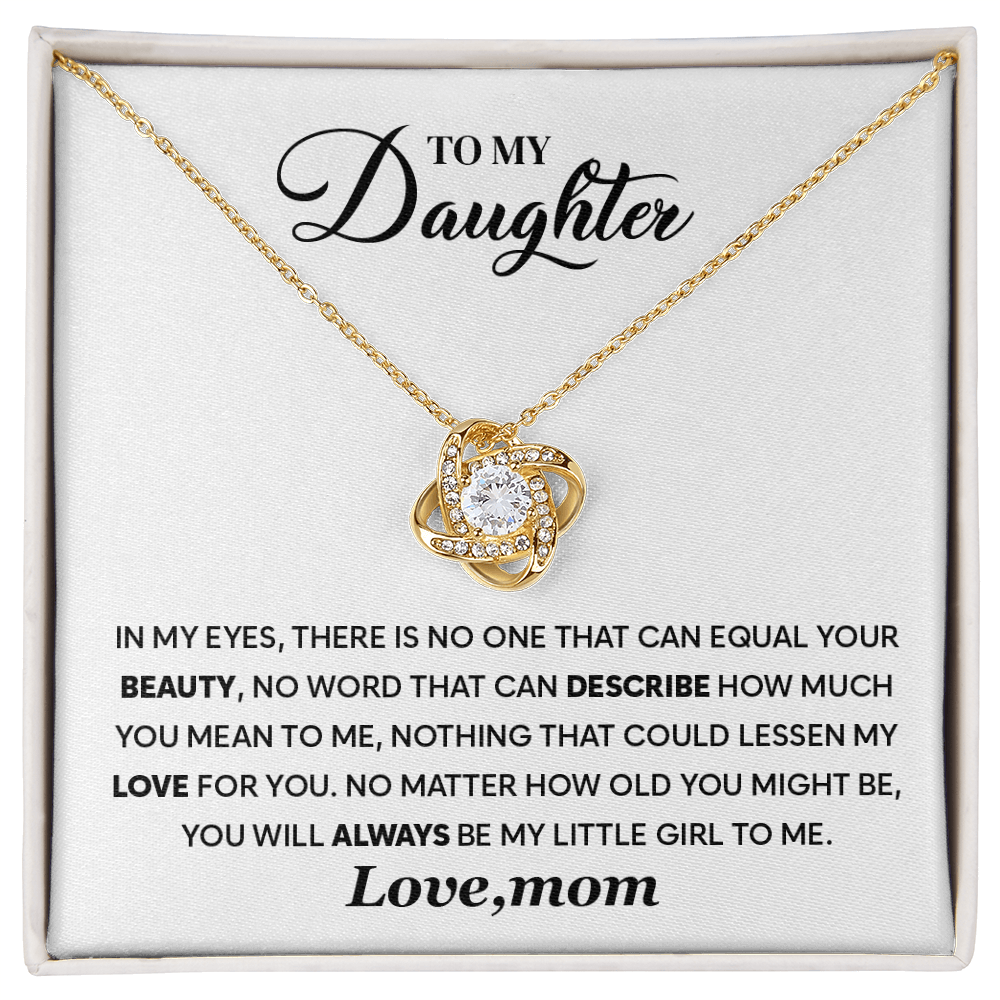 To My Amazing Daughter - The Most Beautiful Chapters Of My Life - Necklace