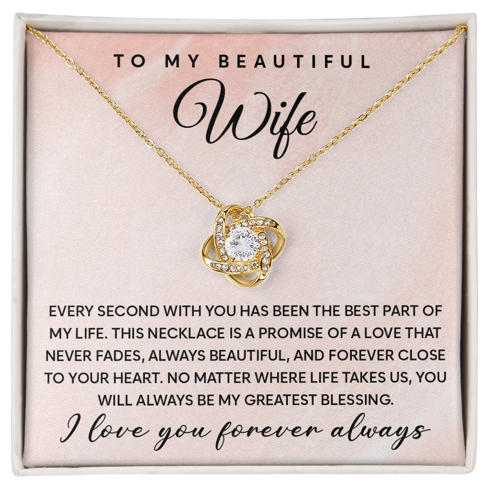 To My Wife – Every Sunrise Reminds Me How Lucky I Am to Love You - Jewelry