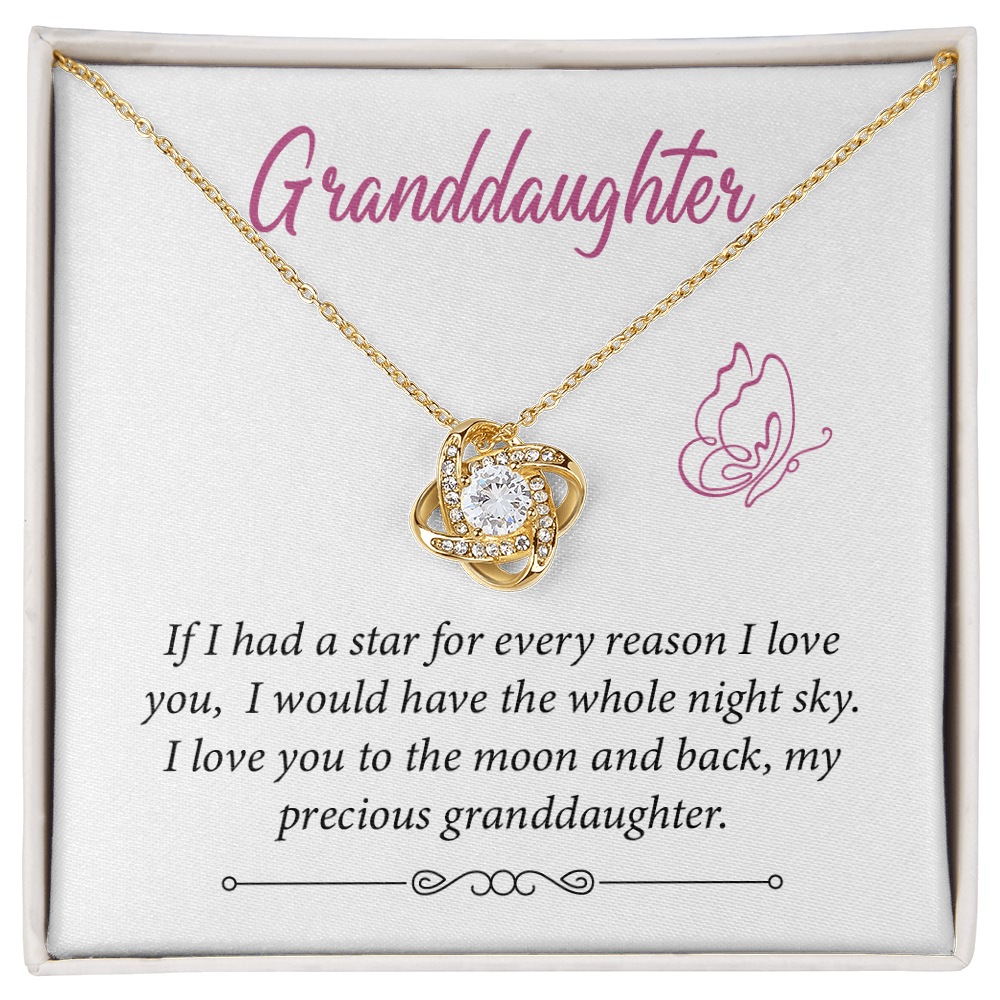 Gift of Love - Granddaughter Necklace to Make Her Smile