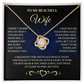 To My Wife – You Are My True North, My Anchor, My Everything - Necklace