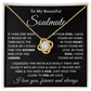Romantic Valentine's Gift for Wife, I Love You Always and Forever Necklace