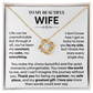 To My Beautiful Wife - You Are My Forever Best Friend - Necklace