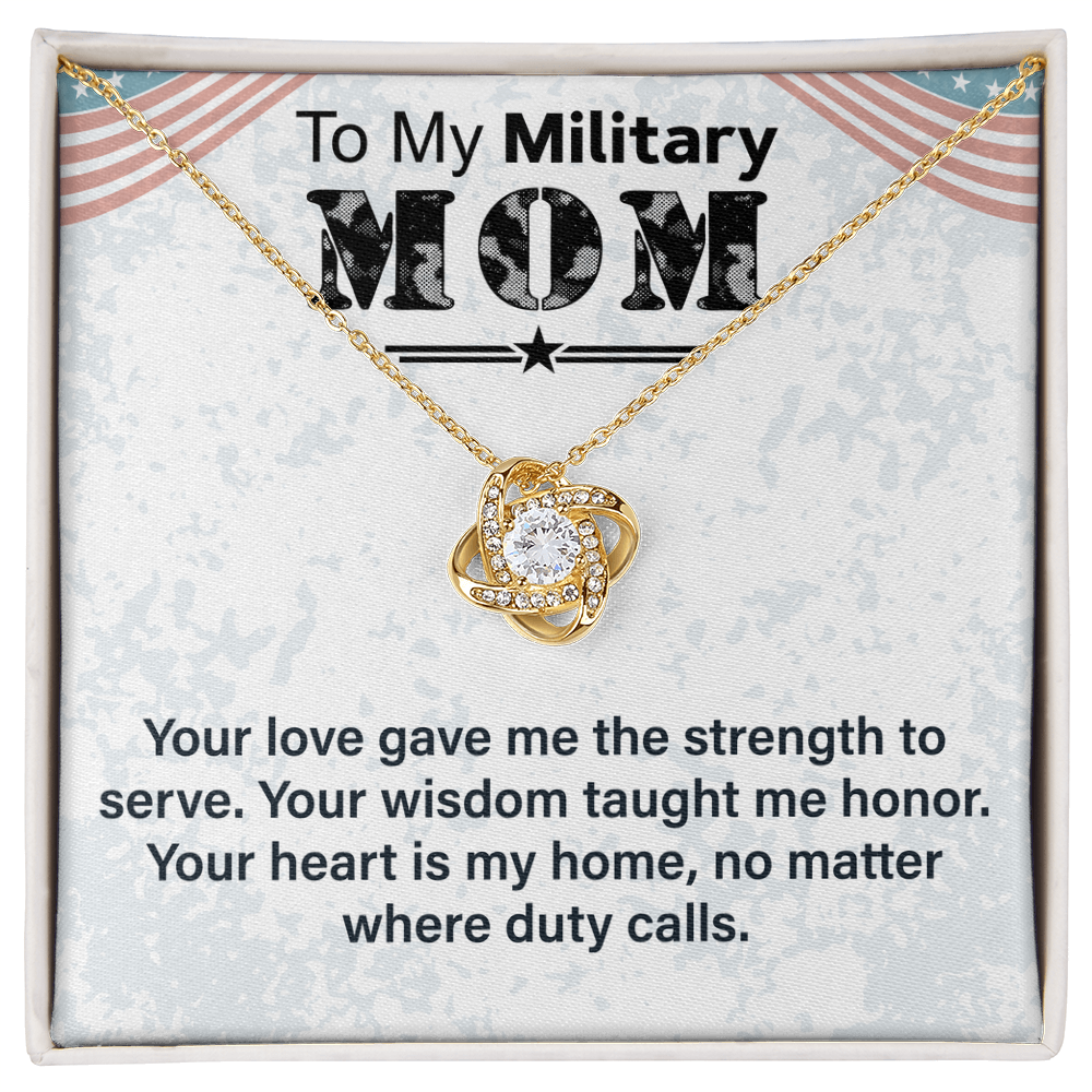 Elegant Necklace with gift box and heartfelt message