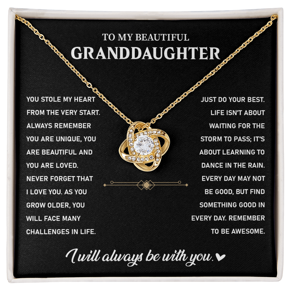 Granddaughter Necklace – A Gift That Will Make Her Smile