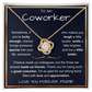 To an Amazing Coworker Necklace - Work Besties Gifts for Women