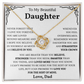 To My Amazing Daughter - the Most Beautiful Chapters of My Life - Necklace