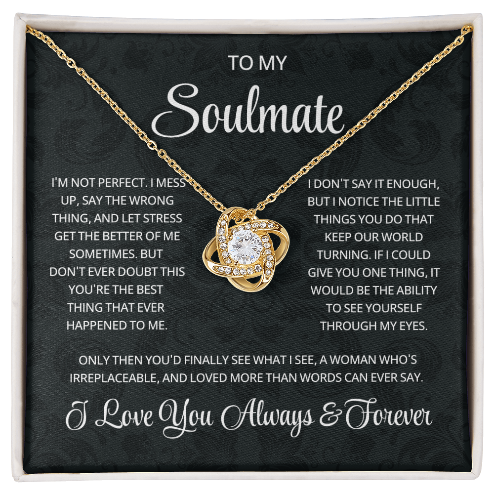 Soulmate Jewelry for Her on Valentine's Day, the Best Gifts for Wife, Girlfriend