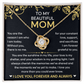 Gift for Mom - I'm Forever Grateful to Have You in My Life - Necklace for Mommy