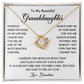 Love Knot Necklace for Granddaughter With Heartfelt Gift Box