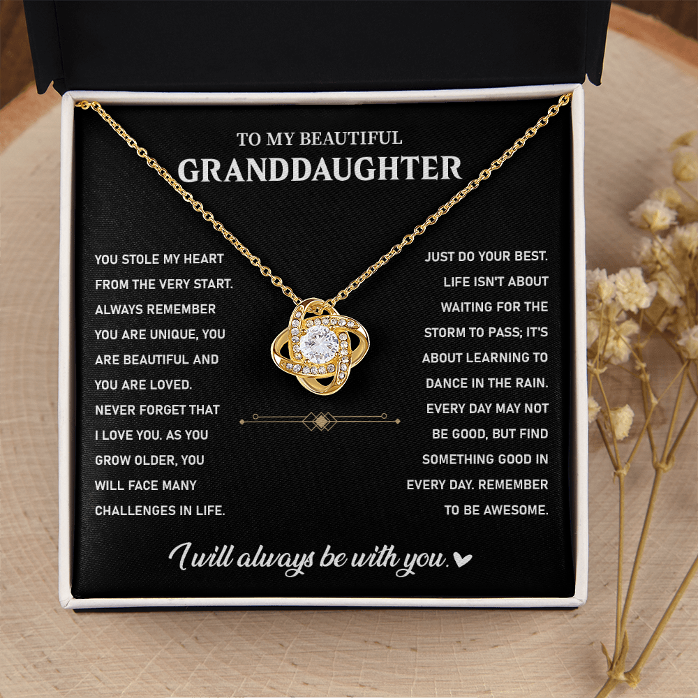 Granddaughter Necklace – A Gift That Will Make Her Smile