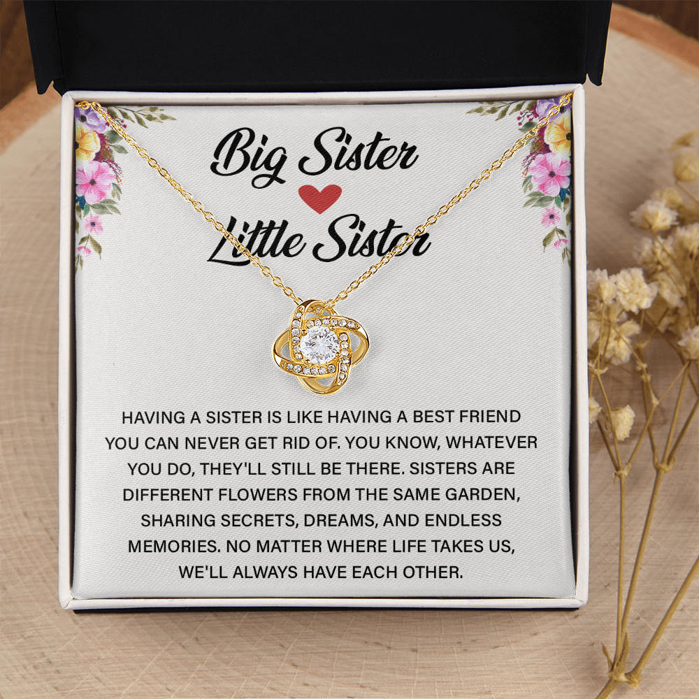 Big Sister and Little Sister - Your Sister Heart Will Melt With Your Loving Gift