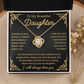 To My Amazing Daughter | I Am Always Right Here in Your Heart | Necklace